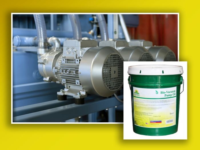 Renewable lubricants vacuum pump oil
