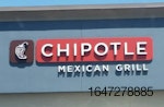 Chipotle signs