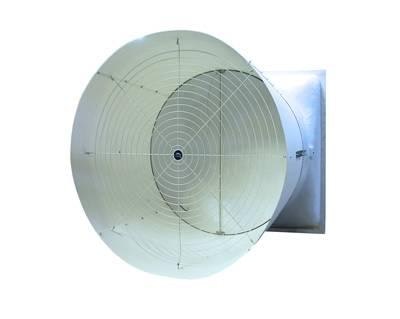 American Coolair FGBC54DD fiberglass belt drive damper door fan