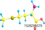3-d-methionine-molecule