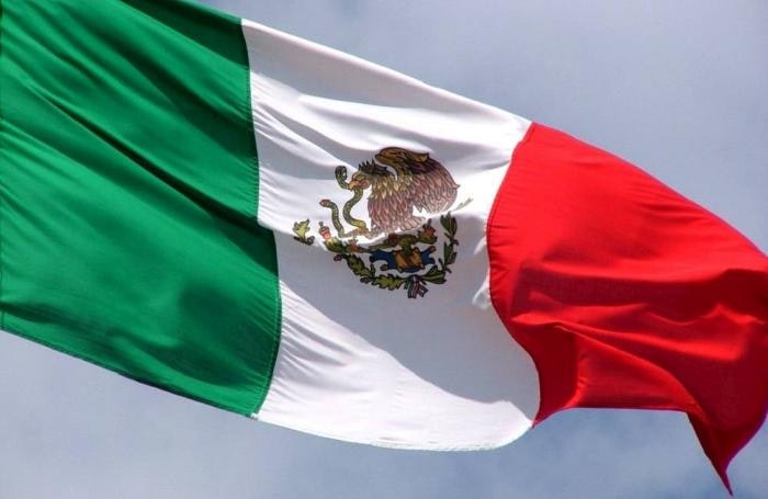 La bandera mejicana.