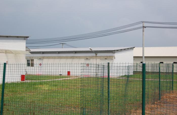 Perimeter fencing and showers are examples of structural biosecurity measures that have been adopted by some poultry farms.