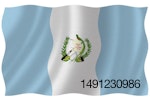 La bandera de Guatemala