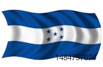 La bandera de Honduras