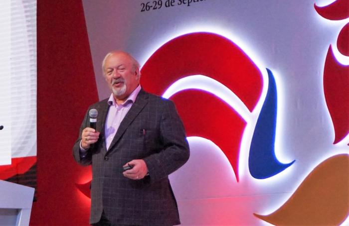 IPC President Jim Sumner speaks at the 2017 Latin American Poultry Congress