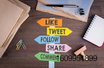 social-media-concept-signpost