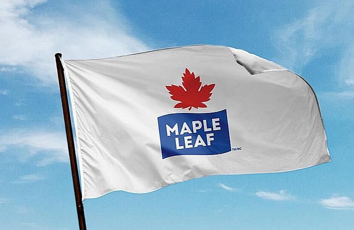 Maple leaf foods flag