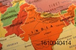 India-on-map