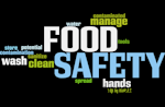 food safety word bubble